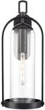 Millennium 199701-PBK Luxio Modern Powder Coated Black Exterior Lighting Sconce