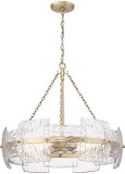 Millennium 199904-VB Sinclara Modern Vintage Brass Pendant Light