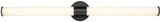 Millennium 2222-MB Trumann Modern Matte Black LED 36" Bathroom Light Sconce