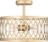 Millennium 4212-PMG Arelyn Contemporary Painted Modern Gold Ceiling Light