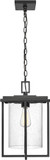 Millennium 42625-PBK Adair Modern Powder Coated Black Exterior Pendant Lamp