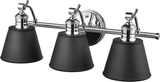Millennium 4463-CH Layne Chrome 3-Light Bath Lighting