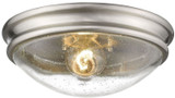 Millennium 5226-BN Brushed Nickel 10" Flush Mount Ceiling Light Fixture