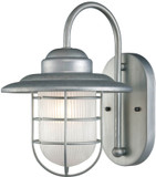 Millennium RLM 5390-GA R Series Modern Galvanized Exterior Wall Sconce Light