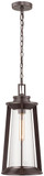 Millennium 8204-PBZ Bolling Retro Powder Coated Bronze Exterior Pendant Lighting