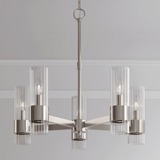Millennium 9975-BN Caberton Contemporary Brushed Nickel Mini Chandelier Light