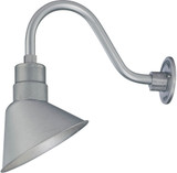 Millennium RLM RAS10-GA R Series Galvanized 10" Exterior Wall Mounted Lamp