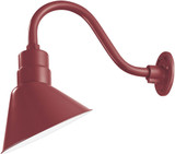 Millennium RLM RAS10-SR R Series Satin Red 10" Exterior Wall Light Sconce