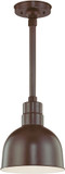 Millennium RLM RDBS10-ABR R Series Architectural Bronze 10" Mini Pendant Lamp