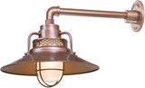 Millennium RRRS14-CP-GOOSENECK R Series Vintage Copper 14" Exterior Sconce Lighting