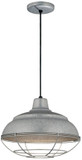 Millennium RLM RWHC14-GA R Series Galvanized 14" Hanging Light Fixture