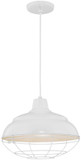 Millennium RLM RWHC14-WH R Series White 14" Pendant Light