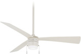 Minka Aire F676L-WHF Vital Contemporary Flat White LED 44" Ceiling Fan