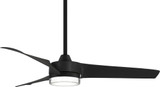 Minka Aire F692L-CL Veer Contemporary Coal LED 56" Ceiling Fan