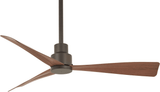 Minka Aire F786-ORB Simple Modern Oil Rubbed Bronze 44" Ceiling Fan