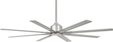 Minka Aire F896-65-BNW Xtreme H2O Contemporary Brushed Nickel 65" Ceiling Fan