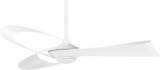 Minka Aire F933-WHF Bowie Modern Flat White Home Ceiling Fan