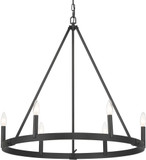 Minka Lavery 1715-66A Dutton Modern Coal Ceiling Chandelier