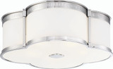 Minka Lavery 1824-613-L Polished Nickel LED Flush Mount Light Fixture