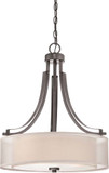 Minka Lavery 4104-172 Parsons Studio Smoked Iron Drum Pendant Hanging Light