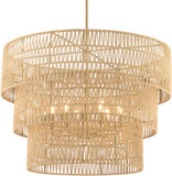 Minka Lavery 5046-695 Bungalow Heaven Modern Soft Brass 32" Pendant Light Fixture