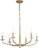 Minka Lavery 5286-788 Atella Modern Ashen Gold Chandelier Light