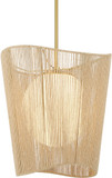 Minka Lavery 6575-695 Key Largo Contemporary Soft Brass Pendant Lamp