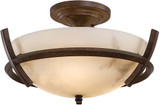 Minka Lavery 687-14 Calavera Nutmeg Flush Lighting
