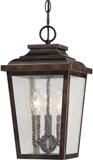 Minka Lavery 72174-189 Irvington Manor Traditional Chelesa Bronze Outdoor Hanging Lamp