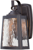 Minka Lavery 73101-143C-L Talera Contemporary Oil Rubbed Bronze w/ Gold Highlights LED Outdoor Light Sconce