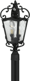 Minka Lavery The Great Outdoors 9336-661 Brixton Ivy Modern Coal with Honey Gold Highlights 13" Exterior Lighting Post Light