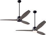 Modern Fan Company ARB-DB-54-GY Arbor DC Contemporary Dark Bronze LED 54" Home Ceiling Fan