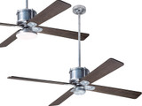 Modern Fan Company IND-GV-50-GY Industry DC Modern Galvanized LED 50" Home Ceiling Fan