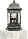 Maris Lighting 4147 4100 Series Traditional Outdoor 12.5" Pier Mount Pilaster Lantern