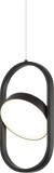 Matteo C32301BK Kennedy Contemporary Black LED Mini Lighting Pendant