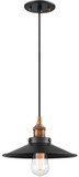 Matteo C46111AGBK Bulstrode's Workshop Aged Gold Brass Mini Drop Ceiling Lighting