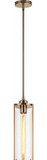 Matteo C62201AG Bayou Modern Brass Mini Ceiling Pendant Light