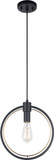 Matteo C78601BK Odyssey Modern Black Mini Drop Lighting
