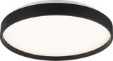 Matteo M10801BK Alexandre Modern Black LED 13" Ceiling Light