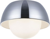 Matteo M11311CHOP Watson Modern Chrome LED 13" Ceiling Lighting Fixture