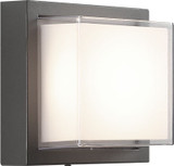 Matteo S11441GY Syvana Contemporary Grey LED Outdoor Lighting Sconce