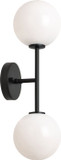 Matteo W81702BKOP Novo Contemporary Black Wall Sconce