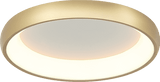 Matteo X32712BG Maverick Contemporary Brushed Gold LED 12" Overhead Lighting