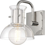 Mitzi H111301-PN Riley Contemporary Polished Nickel Wall Lamp