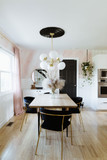 Mitzi H134806-AGB Estee Contemporary Aged Brass Hanging Chandelier