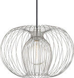 Mitzi H181701L-PN Jasmine Contemporary Polished Nickel Hanging Light Fixture