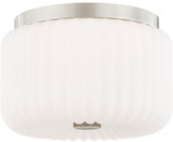 Mitzi H340502-PN Lydia Modern Polished Nickel Flush Mount Lighting Fixture