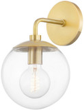 Mitzi H503101-AGB Meadow Contemporary Aged Brass Wall Light Fixture