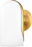 Mitzi H550301-AGB Mabel Contemporary Aged Brass Light Sconce