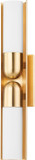 Mitzi H634102-AGB Paolo Modern Aged Brass Wall Light Sconce